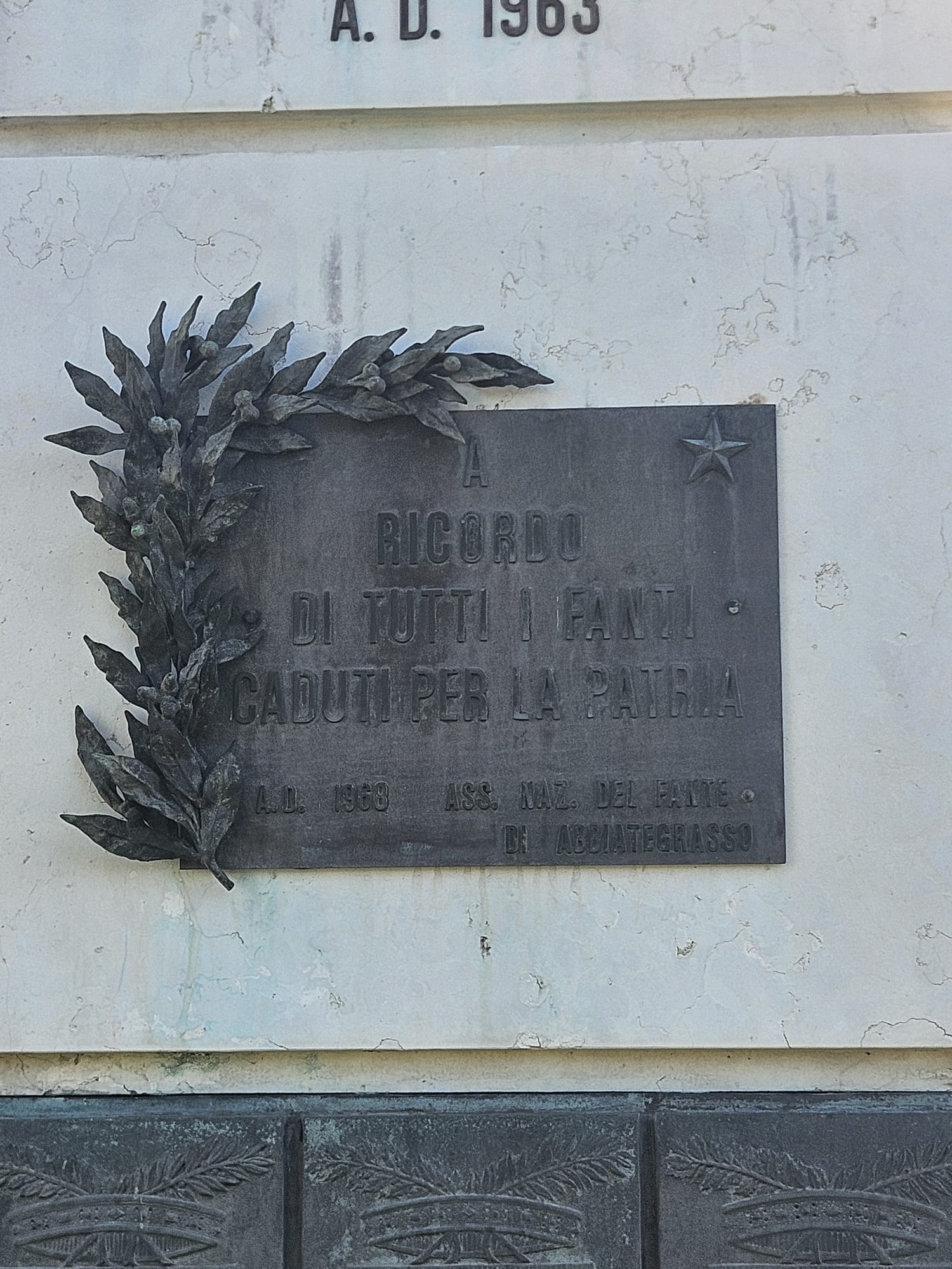 Il monumento ai Caduti e Dispersi del 38° Reggimento Fanteria Ravenna di Abbiategrasso